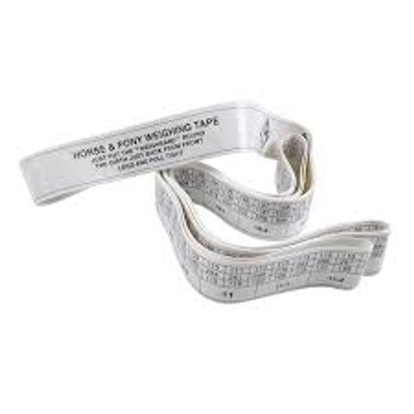 Vektmålebånd for hest
