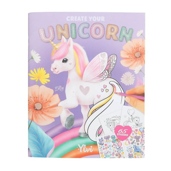 Hovedbilde Ylvi Unicorn fargeleggingsbok