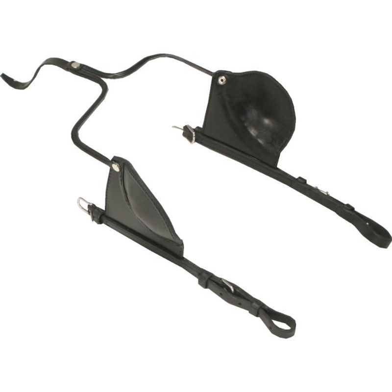 Half round blinds med kinnstropper